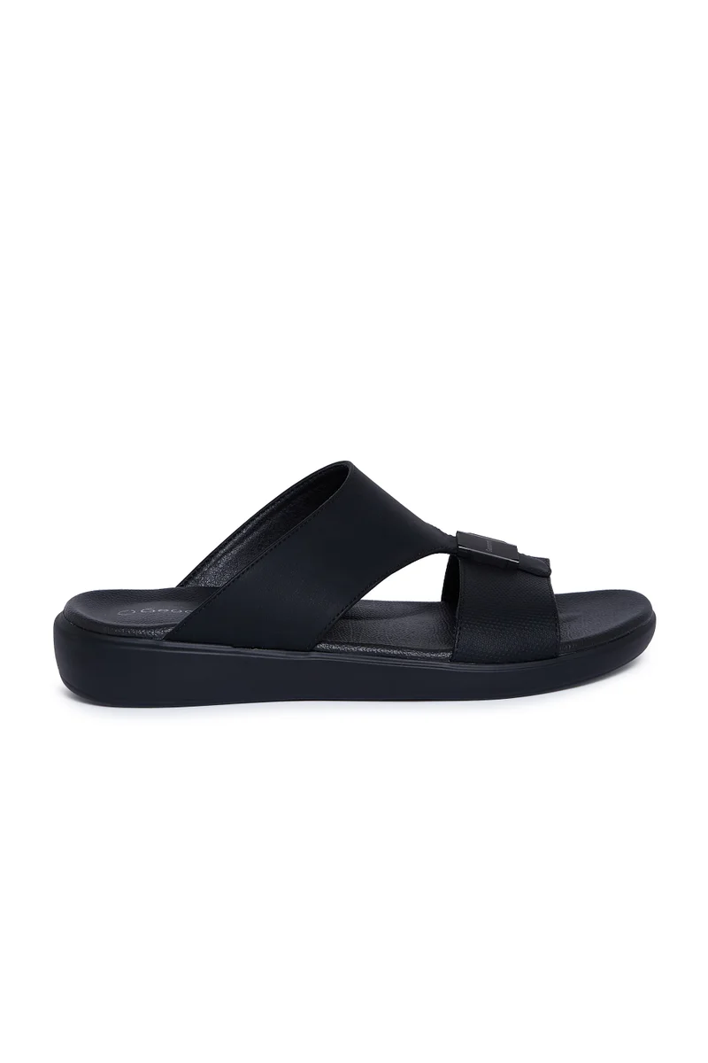 جيومني صنادل جيومني العربية للرجال – صنادل جلدية مريحة ومريحة للارتداء اليومي